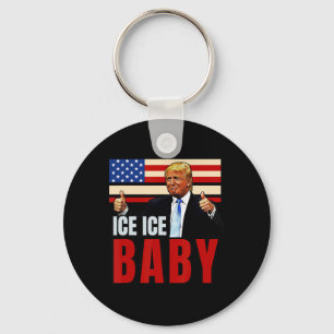 Porte-clés Glace Vintage Par Funny Trump _4