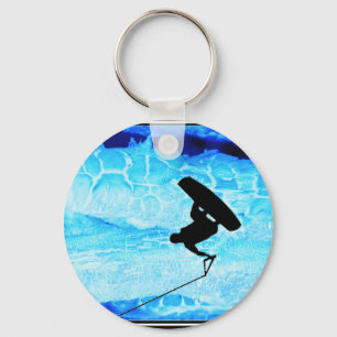 Porte-clés glace wakeboard