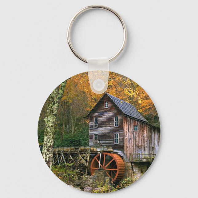 Porte-clés Glade Creek Grist Mill (Recto)