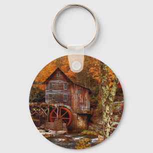 Porte-clés Glade Creek Grist Mill