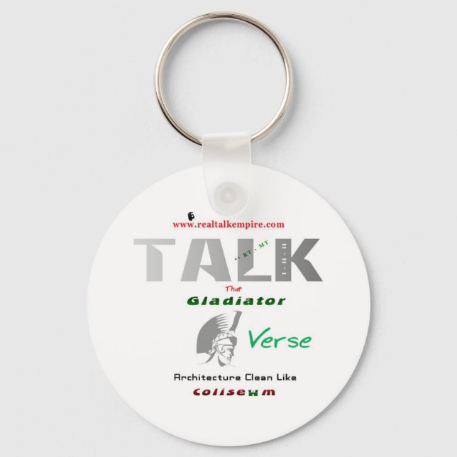 Porte-clés gladiateur - clé (Recto)