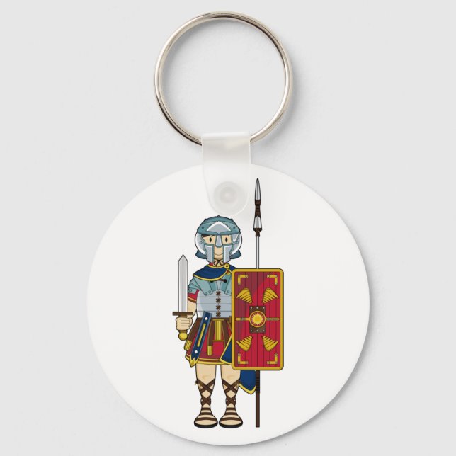 Porte-clés Gladiateur romain avec Porte - clé (Recto)