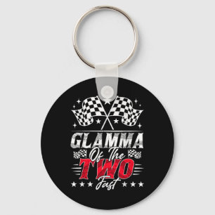 Porte-clés Glamma Des Deux Rapides Voitures De Course D'Anniv
