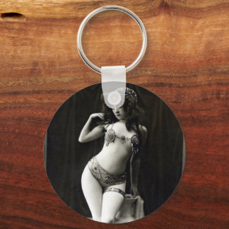 Porte-clés Glamour Bikini Sexy Femme Vintage Pin-Up