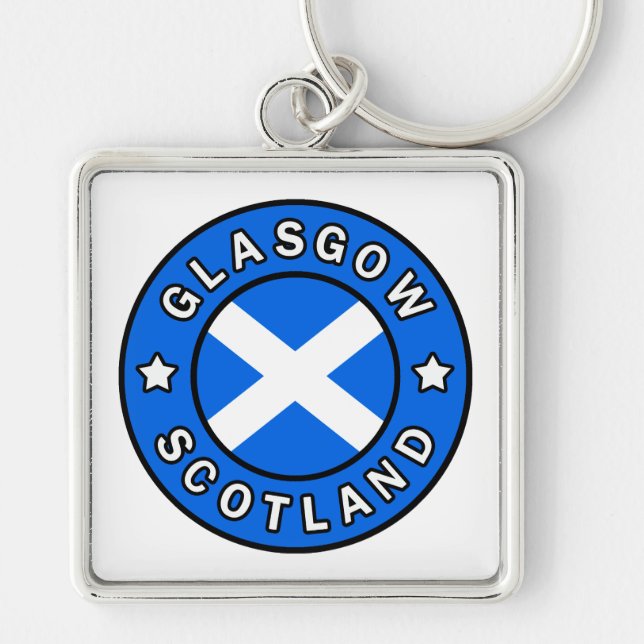 Porte-clés Glasgow Écosse (Devant)