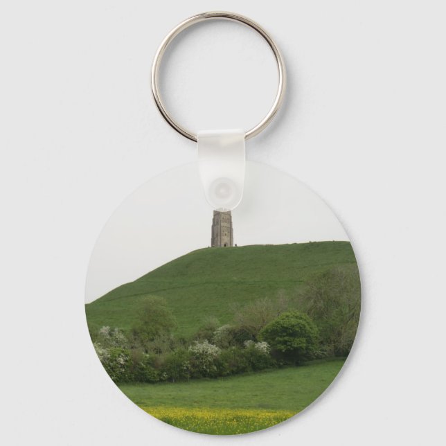 Porte-clés Glastonbury Tor (Recto)