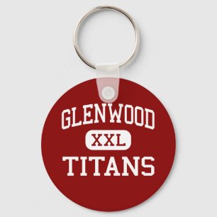 Porte-clés Glenwood - Titans - Lycée - Chatham Illinois