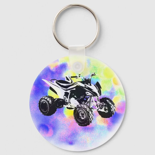 Porte-clés Glitter ATV Keychain (Recto)