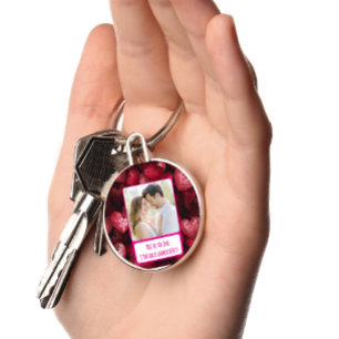Porte-clés Glittery Love I Text Back Immédiatement