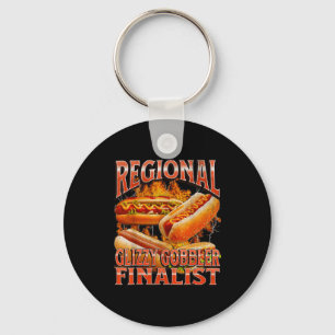 Porte-clés Glizzy Gobbler Drôle Wiener Hot Dog Meme Bootleg G