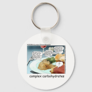 Porte-clés Glucides complexes Mugs drôles Cartes T-shirts etc