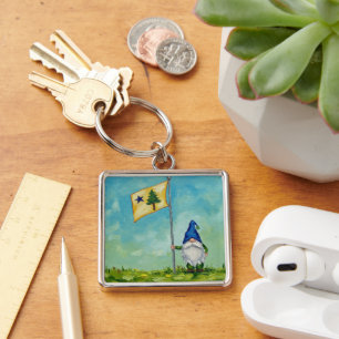 PORTE-CLÉS GNOME DU MAINE