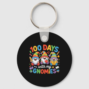 Porte-clés Gnome Enfants Enseignant 100 Jours D'école 