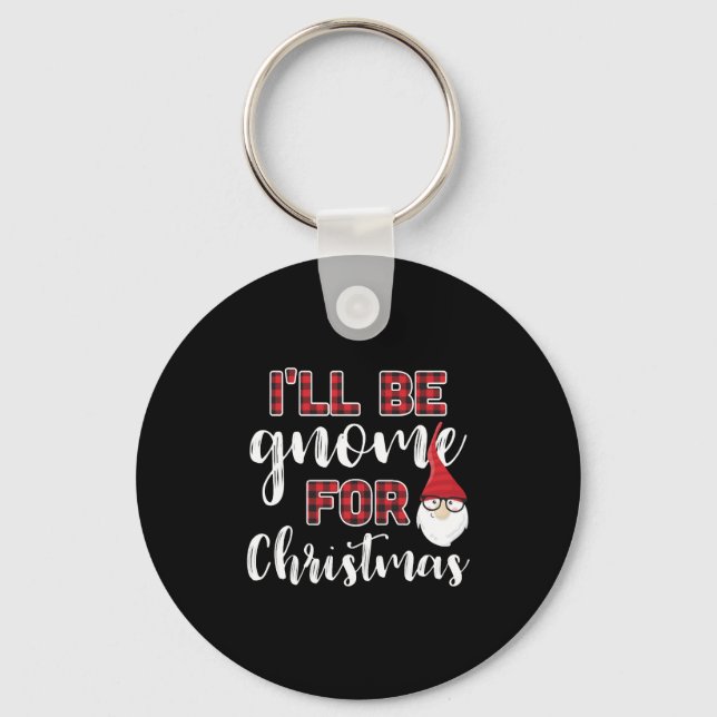 Porte-clés Gnome For Christmas (Recto)