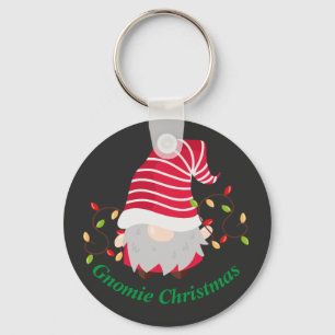 Porte-clés Gnomie Christmas Keychain