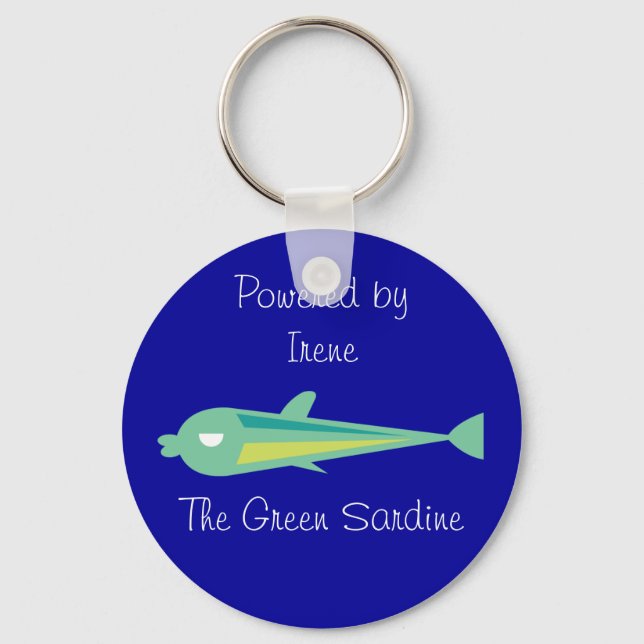 Porte-clés Go Fish_Irene The Green Sardine (Recto)