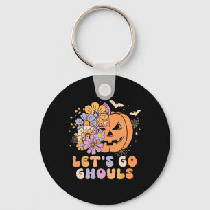 Porte-clés Go Ghouls Halloween Costume Citrouille Retro Gr