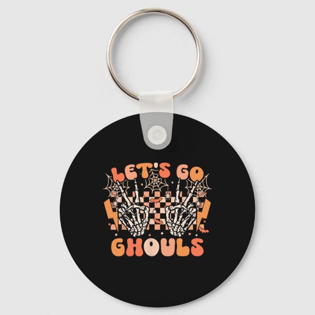 Porte-clés Go Ghouls Halloween Skeleton Costume Retro G (Recto)