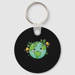 Porte-clés Go Planet Your Jour des terres 2025 Enseignant Kid