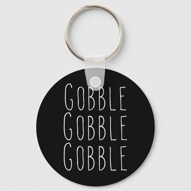 Porte-clés Gobale de Thanksgiving (Recto)