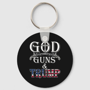 Porte-clés God Guns Et Trump Shirt 2e Amendement T Shirt Tru
