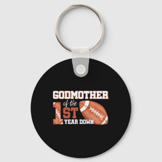 Porte-clés Godmère De 1 An Anniversaire Football 1er