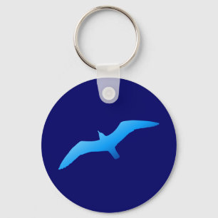 Porte-clés Goéland bleu