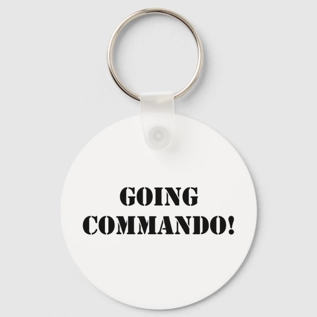 Porte-clés Going Commando (Recto)