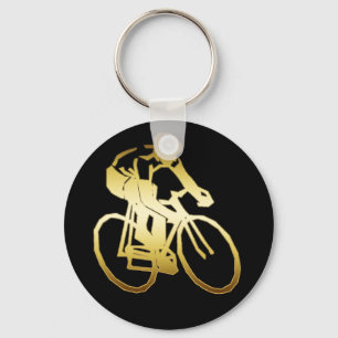 PORTE-CLÉS GOLD BIKE RIDER