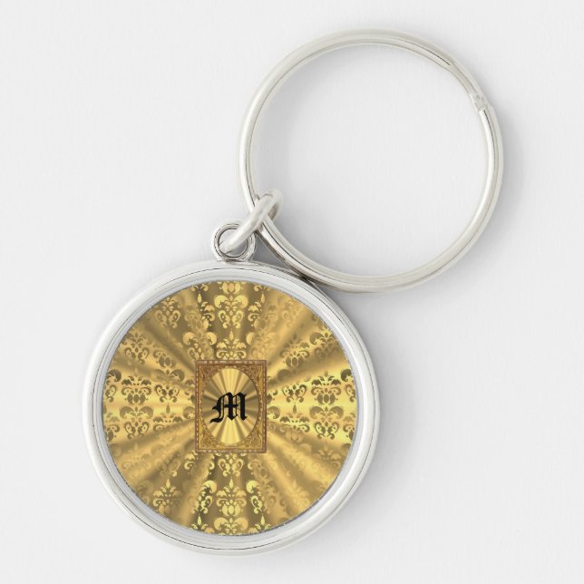 Porte-clés Gold damask (Devant)