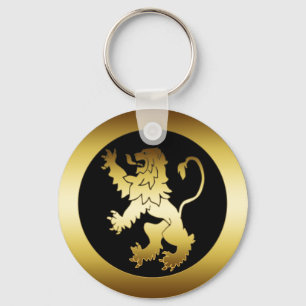 PORTE-CLÉS GOLD LION