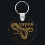 PORTE-CLÉS GOLD VIPER<br><div class="desc">Design de serpent à vipère d'or.</div>