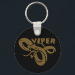 PORTE-CLÉS GOLD VIPER<br><div class="desc">Design de serpent à vipère d'or.</div>