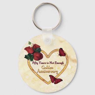 Porte-clés Golden 50 Anniversary