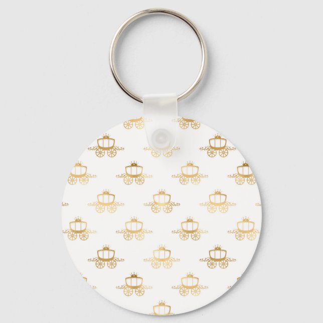 Porte-clés Golden Coaches Cendrillon Princess (Recto)
