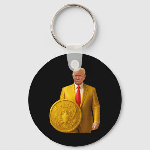 Porte-clés Golden Dome Trump Great American Map Patriotique 4