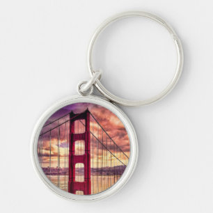 Porte-clés Golden gate bridge à San Francisco, la Californie