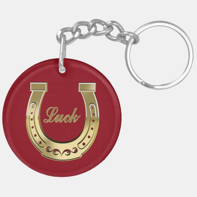 Porte-clés Golden horseshoe (Dos gauche)