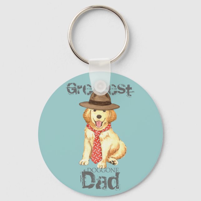 Porte-clés Golden Papa (Recto)