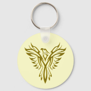 Porte-clés Golden Phoenix Rising porte - clé