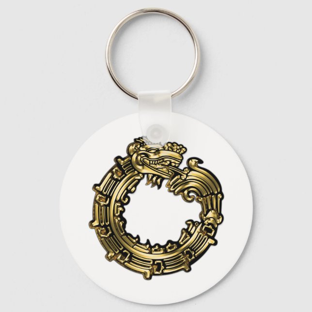 Porte-clés Golden Quetzalcoatl (Recto)