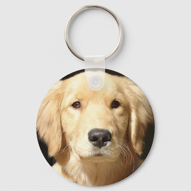 Porte-clés Golden Retriever (Recto)