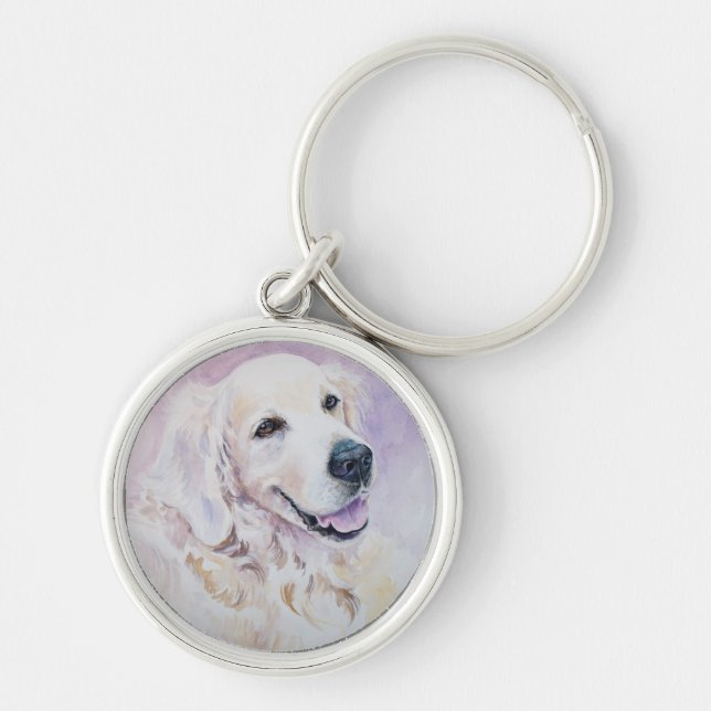 Porte-clés Golden retriever (Devant)