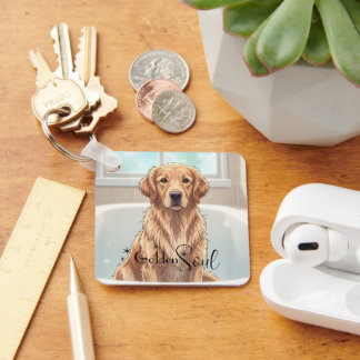 Porte-clés Golden Retriever