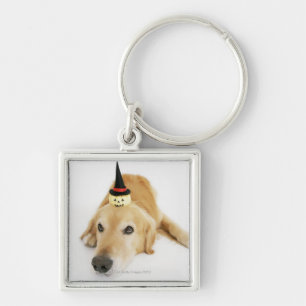 Porte-clés Golden retriever et ornement