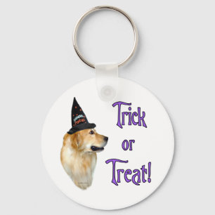 Porte-clés Golden Retriever Trick