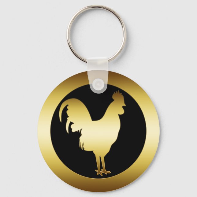 PORTE-CLÉS GOLDEN ROOSTER (Recto)