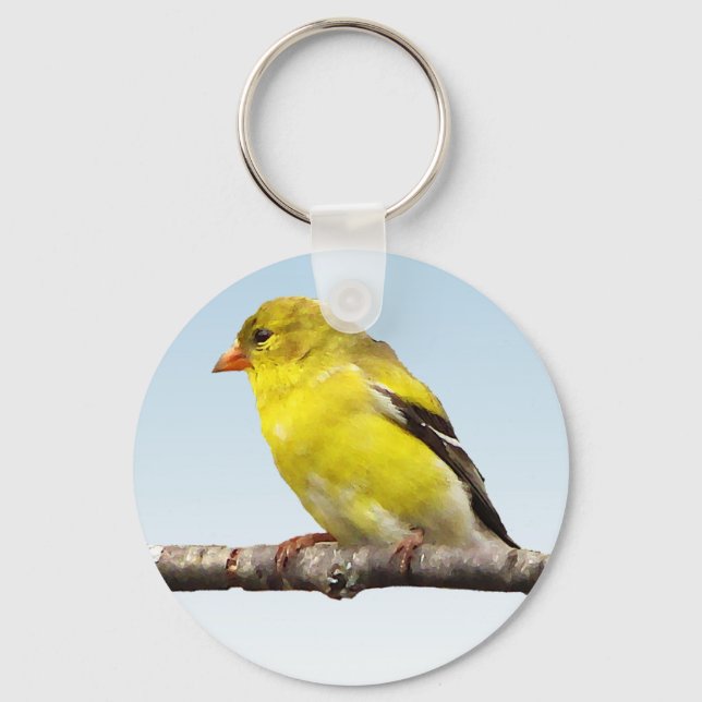 Porte-clés Goldfinch (Recto)