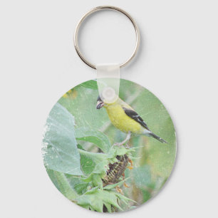 Porte-clés Goldfinch Grunge