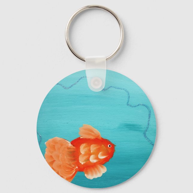 PORTE-CLÉS GOLDFISH UNE BAIGNADE (Recto)